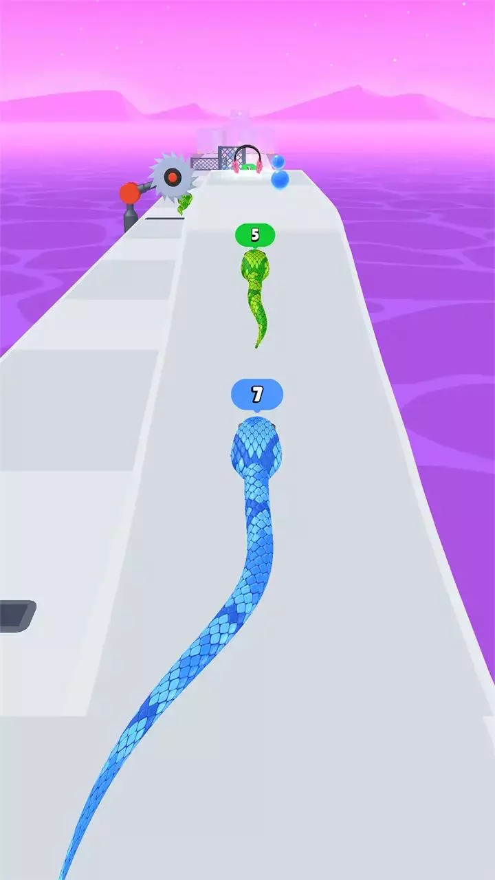 七彩蛇3D竞速