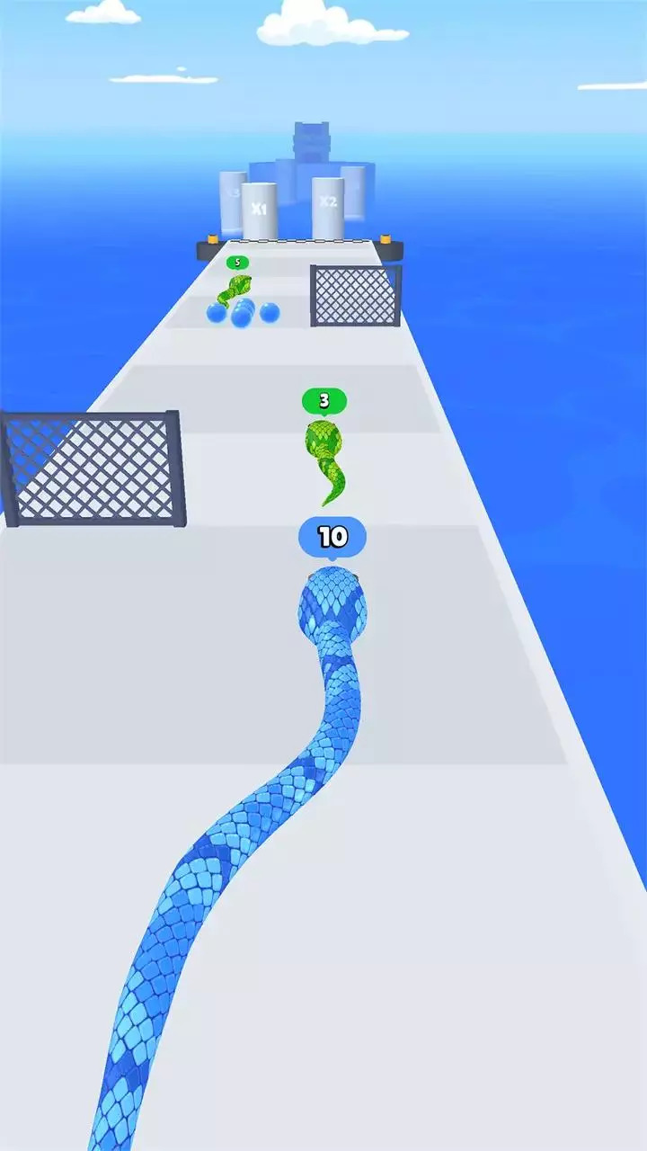 七彩蛇3D竞速