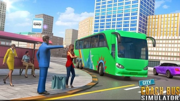 City Coach Bus Classic Passenger(城市客车模拟器3D)