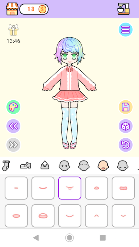 粉彩女孩换装App